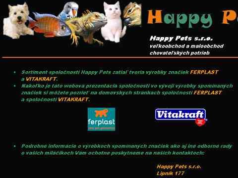 Nhled www strnek http://happypets.sk