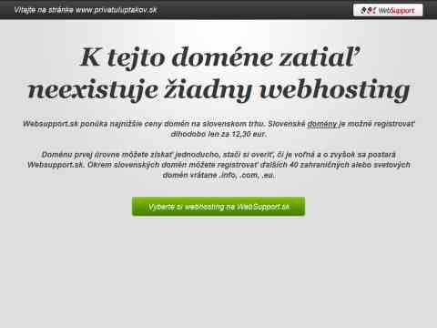Nhled www strnek http://www.privatuluptakov.sk