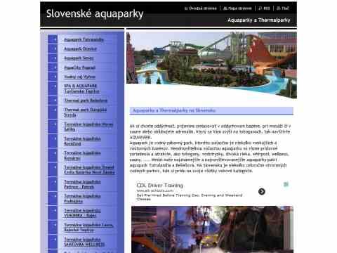 Nhled www strnek http://www.slovenske-aquaparky.webnode.sk