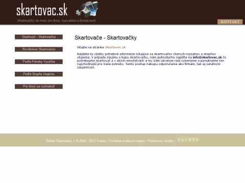 Nhled www strnek http://www.skartovac.sk