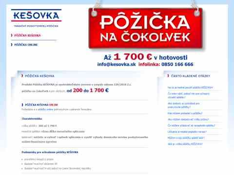 Nhled www strnek http://www.kesovka.sk/