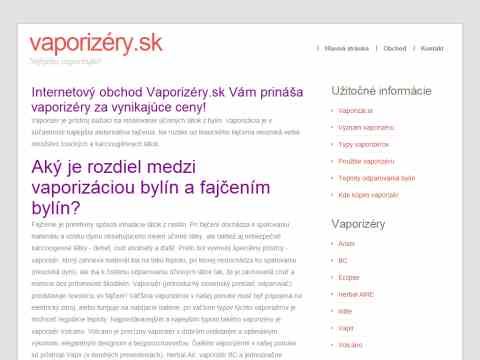 Nhled www strnek http://www.vaporizery.sk