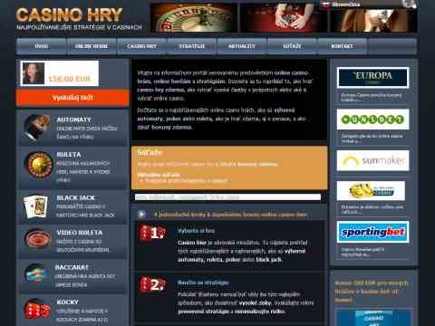 Nhled www strnek http://www.casino-hry.sk/