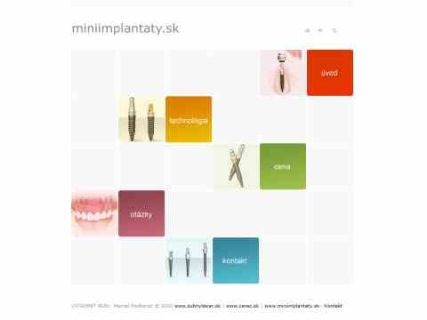 Nhled www strnek http://www.miniimplantaty.sk