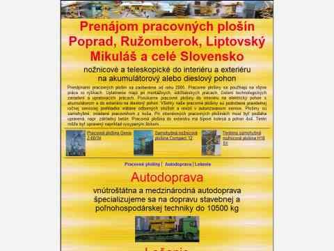 Nhled www strnek http://www.pracovneplosiny.sk