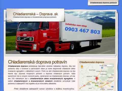 Nhled www strnek http://www.chladiarenska-doprava.sk