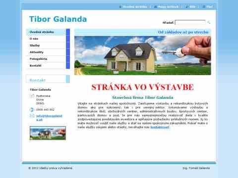 Nhled www strnek http://www.tiborgalanda.sk