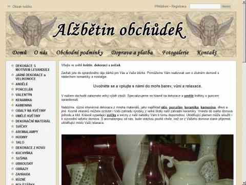 Nhled www strnek http://www.alzbetinobchudek.cz