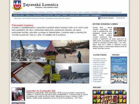 Nhled www strnek http://tatranskalomnica.cestovanie.biz