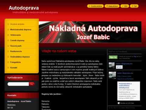 Nhled www strnek http://www.auto-doprava.eu