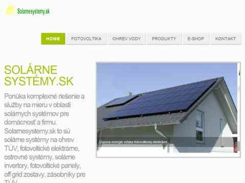 Nhled www strnek http://www.solarnesystemy.sk/