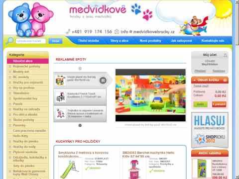 Nhled www strnek http://medvidkovehracky.cz