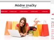 Kliknutím přejdete na http://www.modneznacky.eu Náhled www stránek http://www.modneznacky.eu