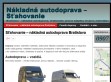 Náhled www stránek http://www.nakladna-autodoprava.sk