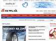 Náhled www stránek http://www.news.sk