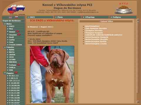 Nhled www strnek http://www.doguedebordeaux.sk