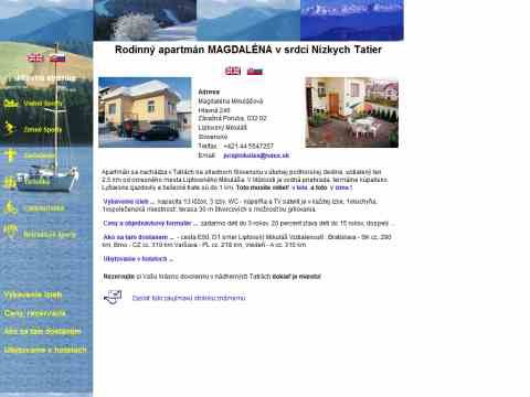 Nhled www strnek http://www.apartmany.sk/agentura/