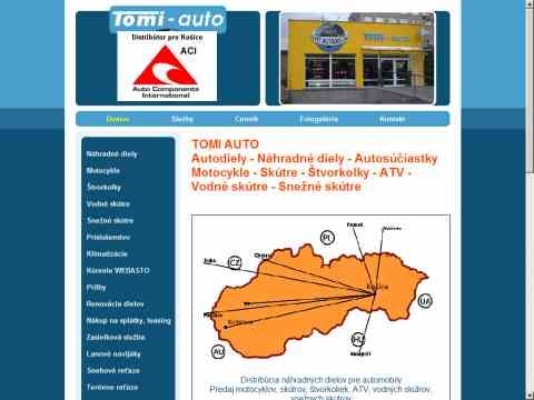 Nhled www strnek http://www.tomiauto.sk/