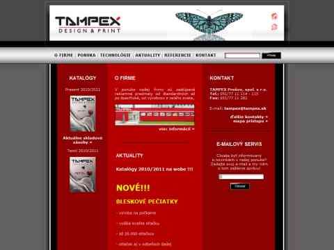 Nhled www strnek http://www.tampex.sk