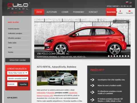 Nhled www strnek http://www.auto-rental.sk