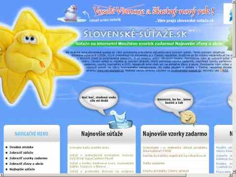 Nhled www strnek http://www.slovenske-sutaze.sk/