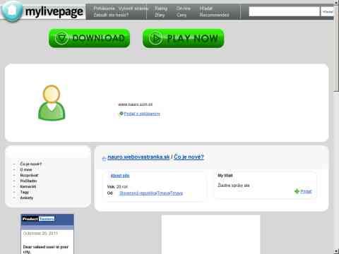 Nhled www strnek http://www.nauro.webovastranka.sk