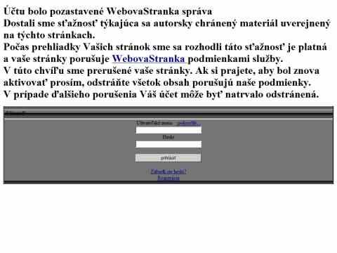 Nhled www strnek http://www.milosss.webovastranka.sk