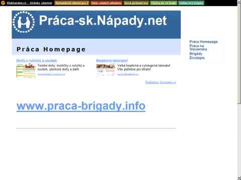 Nhled www strnek http://praca-sk.napady.net