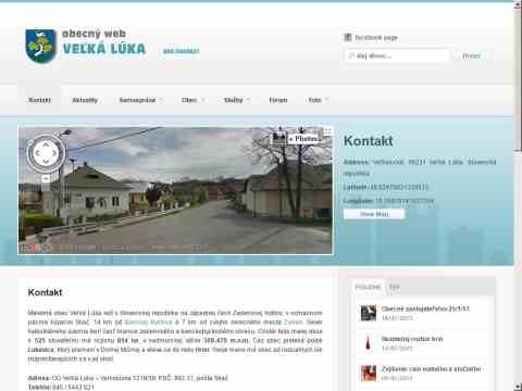 Nhled www strnek http://velkaluka.sk