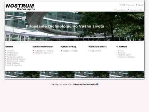 Nhled www strnek http://www.nostrum.sk