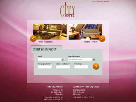 Nhled www strnek http://www.cityhotel.sk