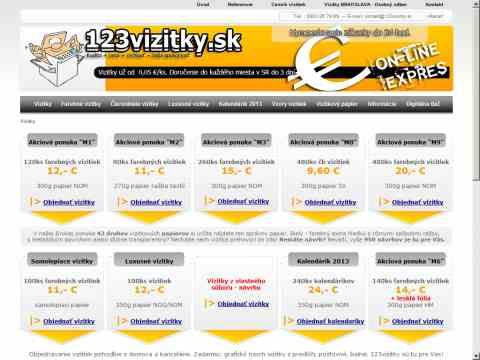 Nhled www strnek http://www.123vizitky.sk